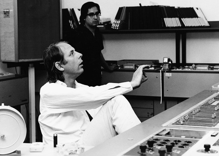 Stockhausen in Studio